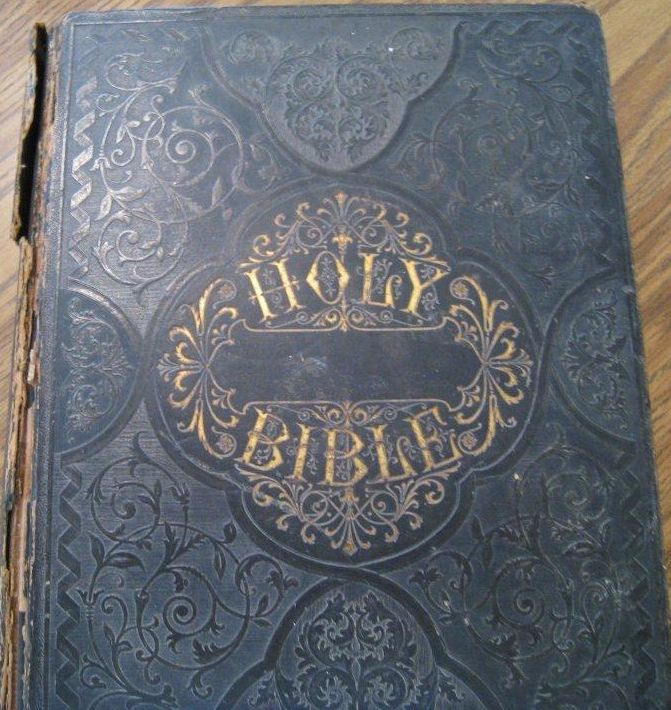 Weir Family Bible Cover