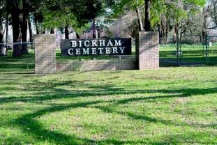 Bickham Cemetery Entrance
