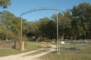Wellborn Cemetery Entrance